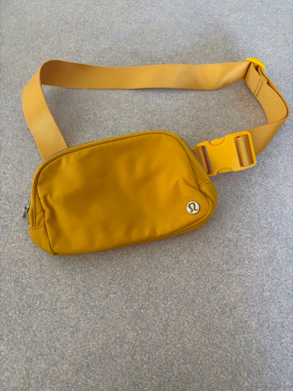 lululemon athletica Mustard Yellow Waist Pack